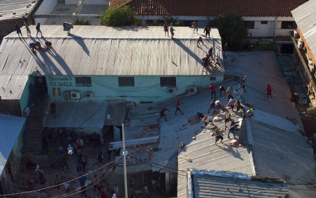 APTOPIX Paraguay Prison Riot